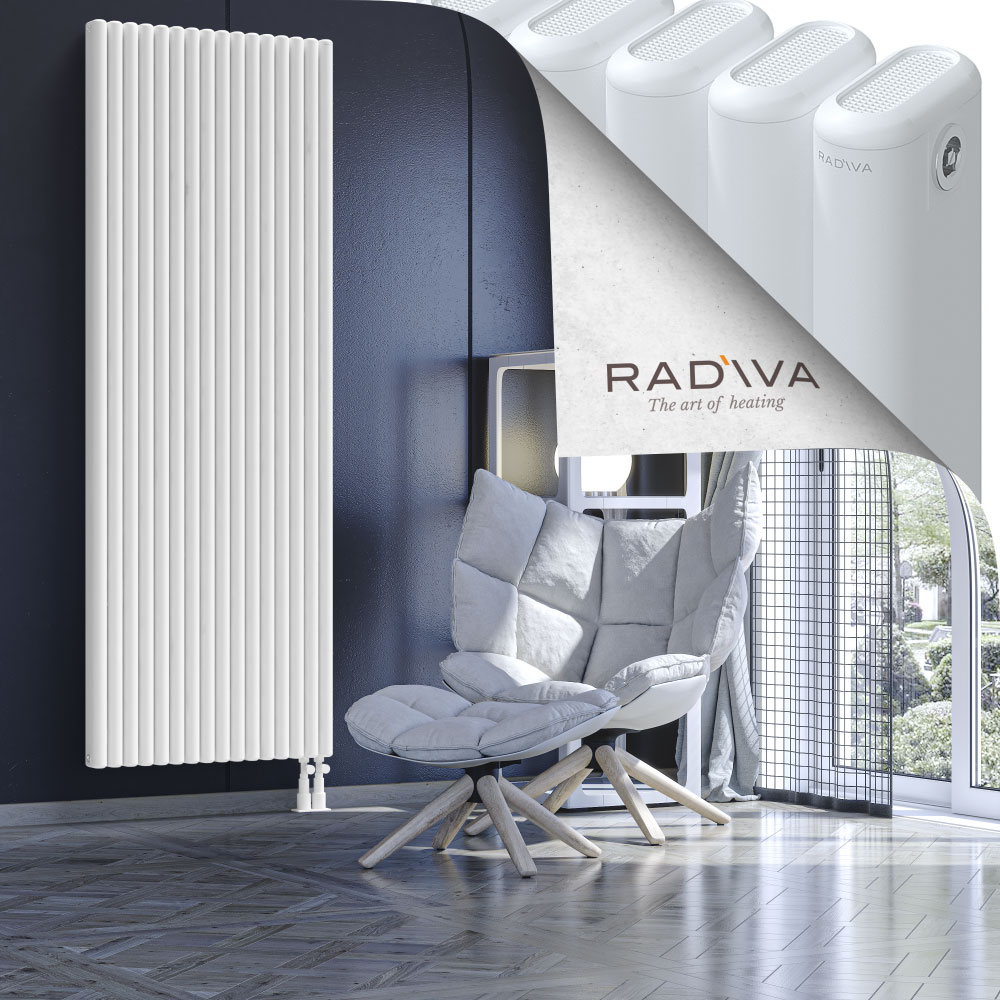 Kotto Aluminium Radiator 2000x716 White - 4