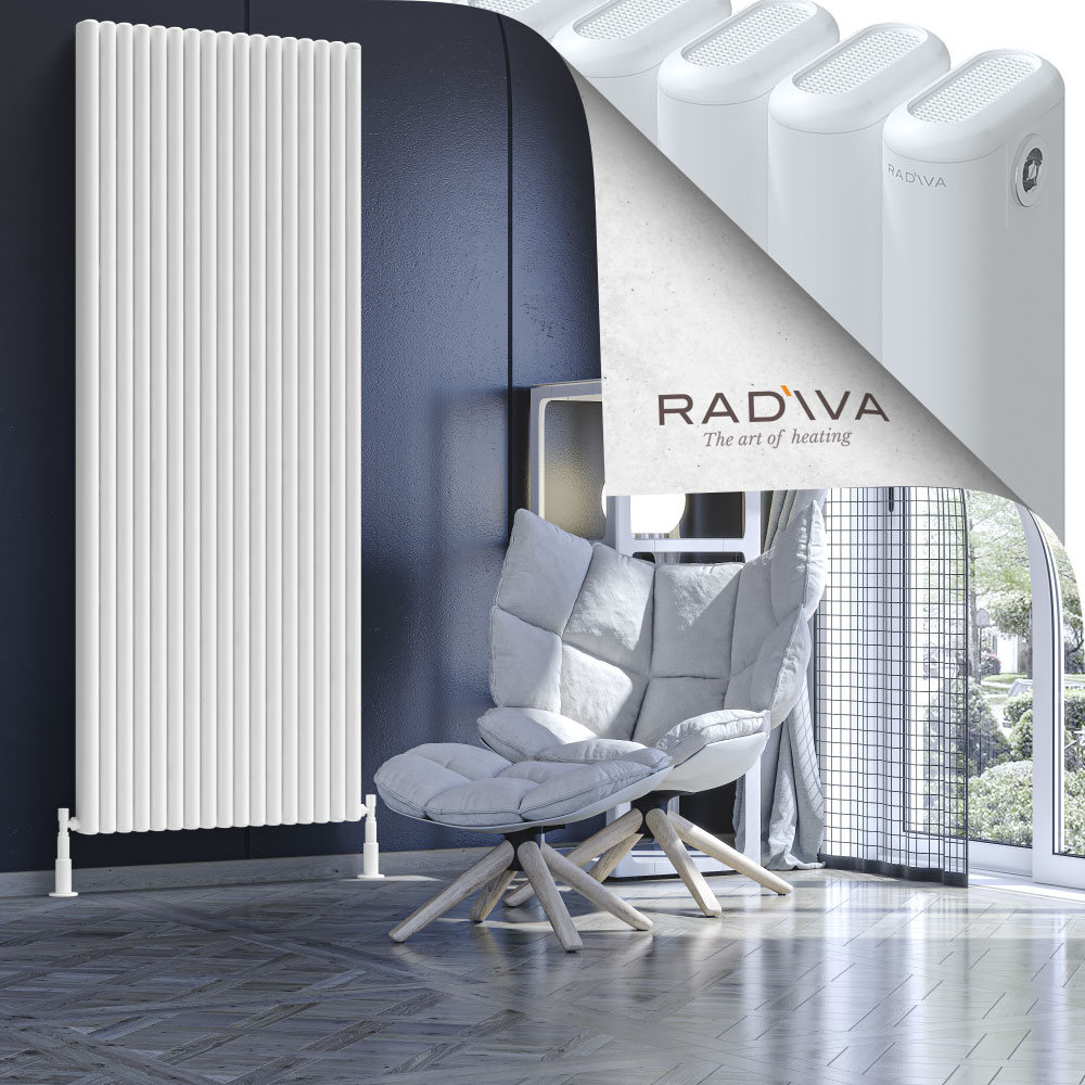 Kotto Aluminium Radiator 2000x761 White - 1