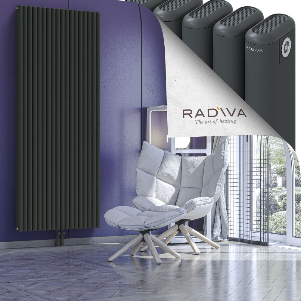 Kotto Aluminium Radiator 2000x806 Dark Anthracite - 2