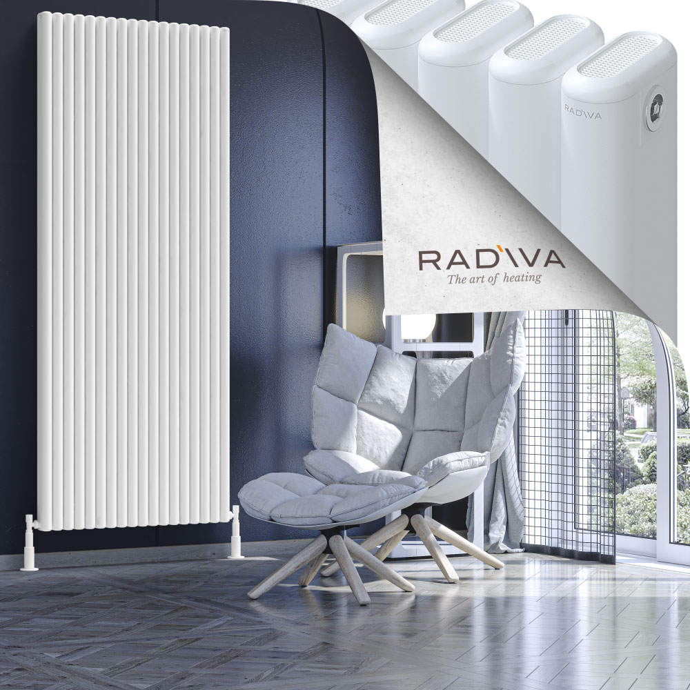 Kotto Aluminium Radiator 2000x806 White - 1