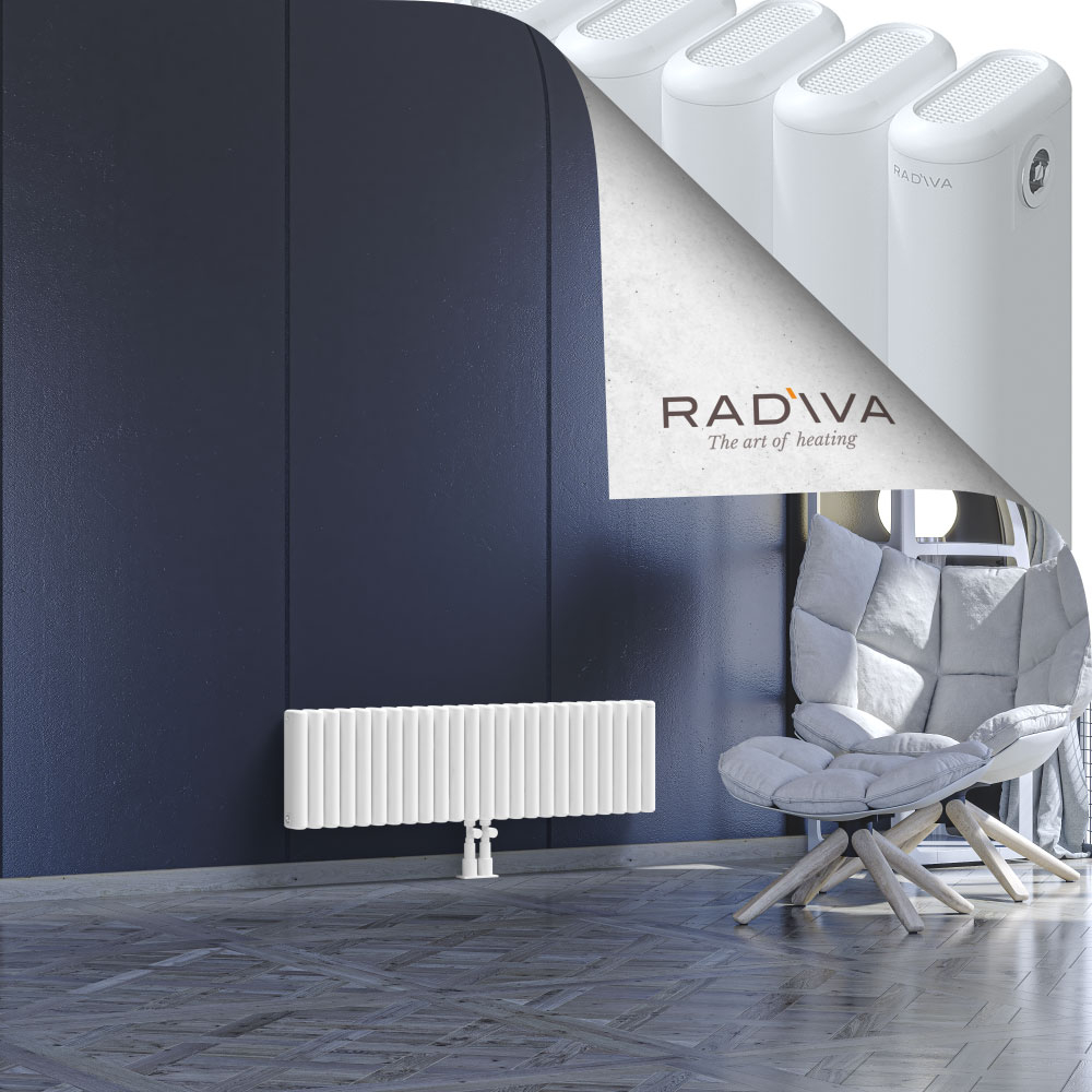 Kotto Aluminium Radiator 300x1076 White - 2