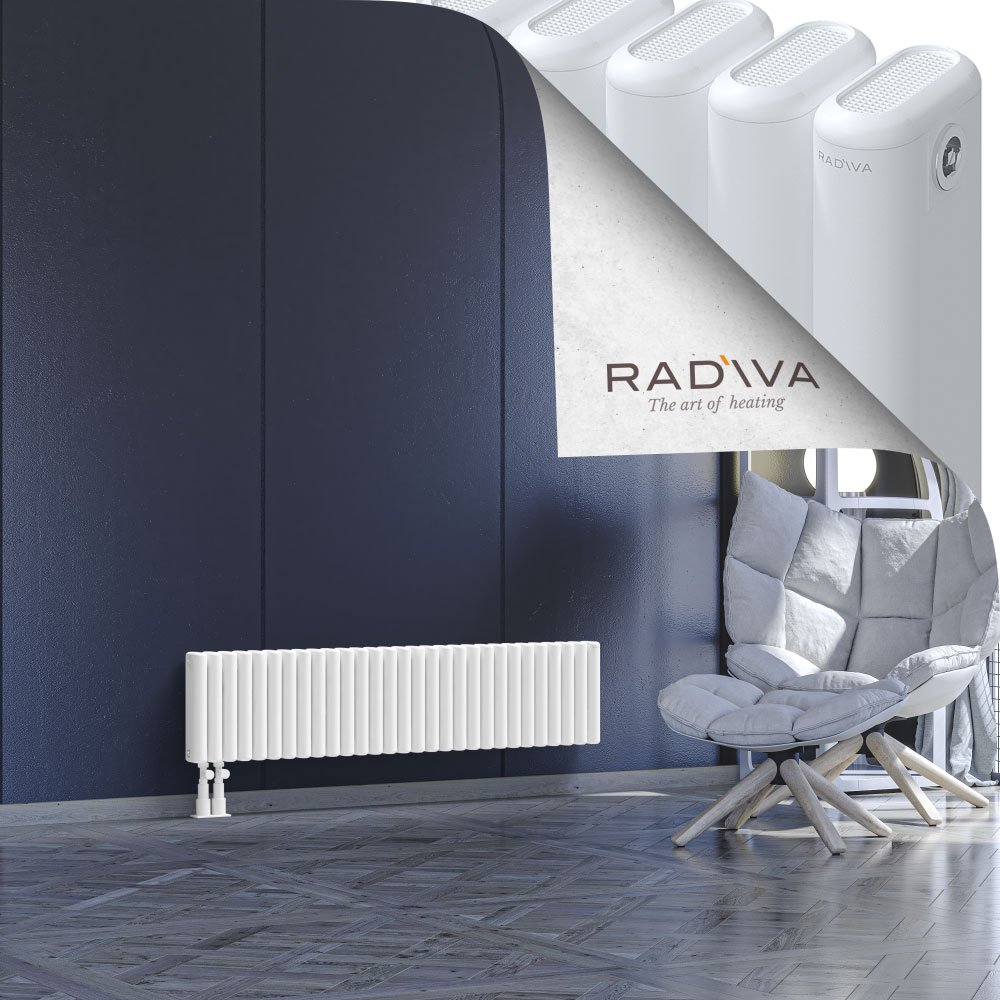 Kotto Aluminium Radiator 300x1301 White - 3