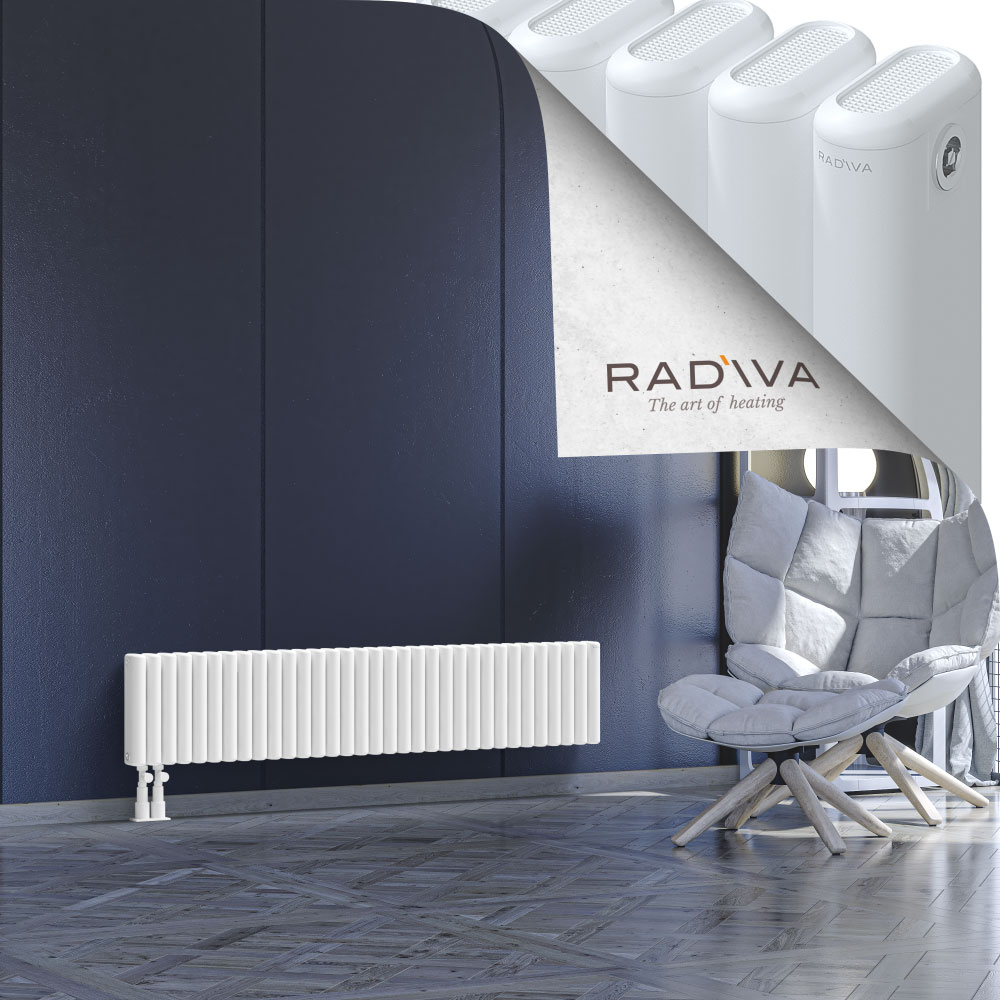Kotto Aluminium Radiator 300x1481 White - 3