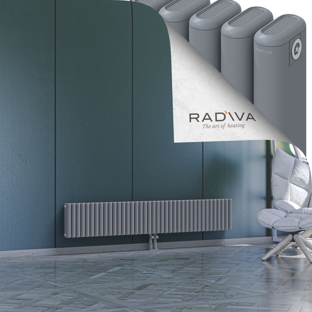 Kotto Aluminium Radiator 300x1751 Grey - 2