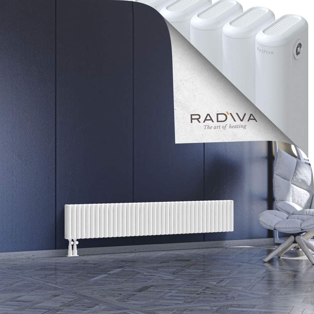 Kotto Aluminium Radiator 300x1751 White - 3