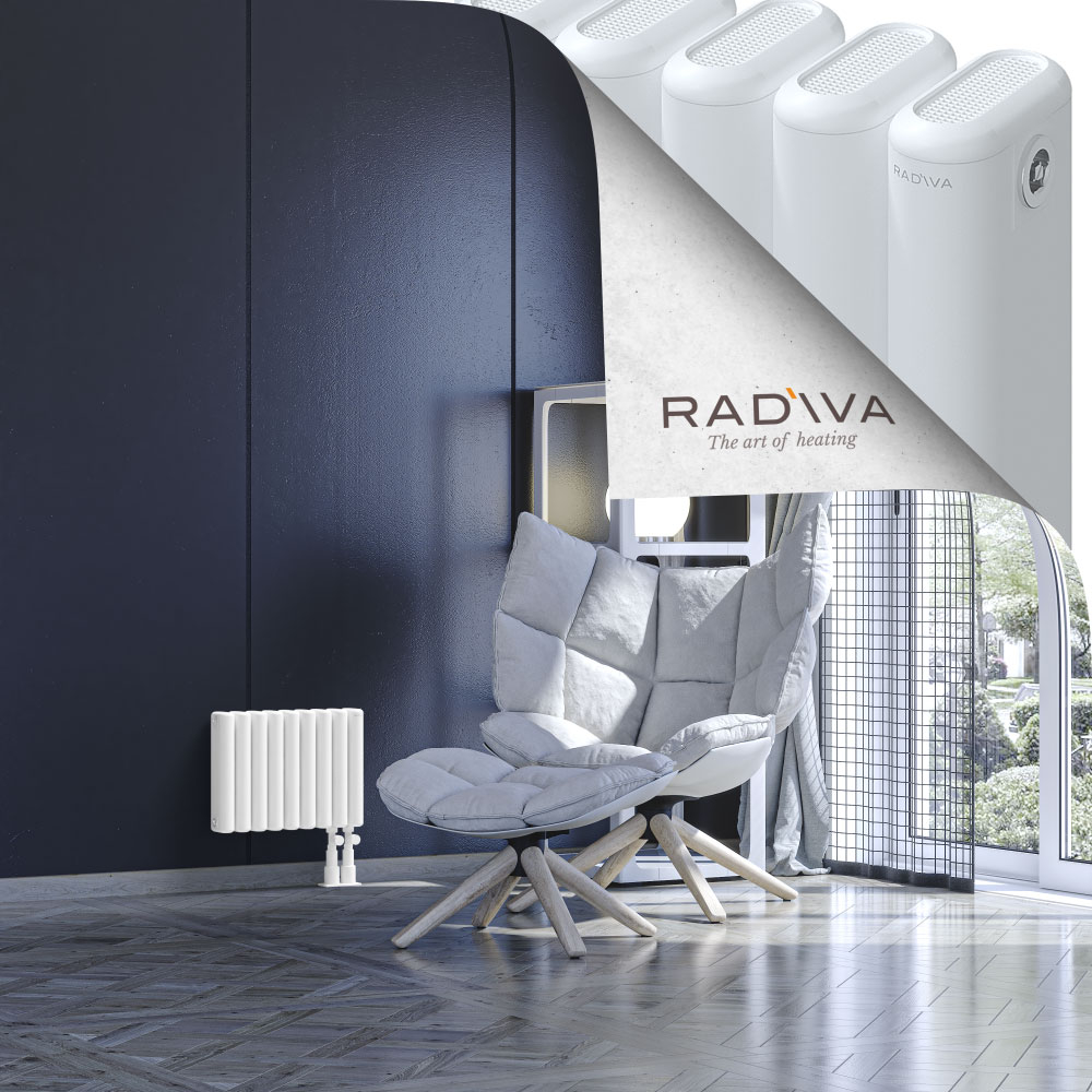 Kotto Aluminium Radiator 300x401 White - 4
