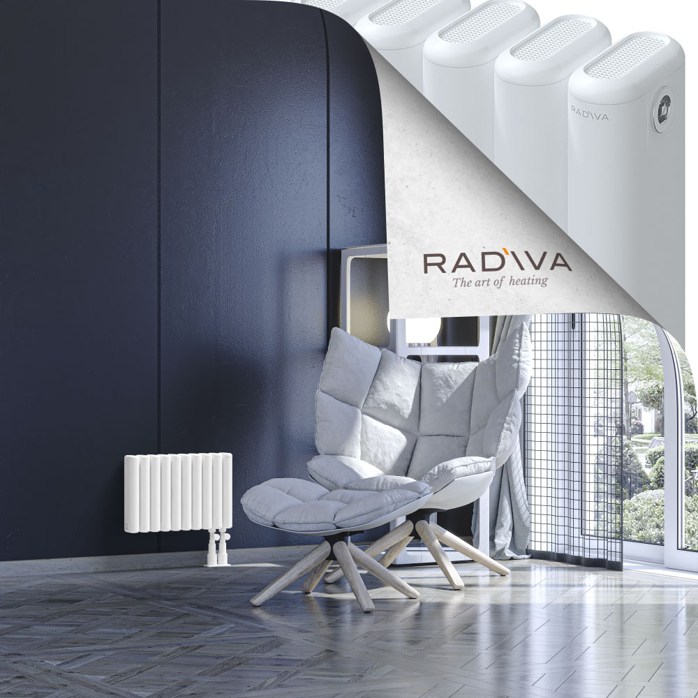 Kotto Aluminium Radiator 300x446 White - 4