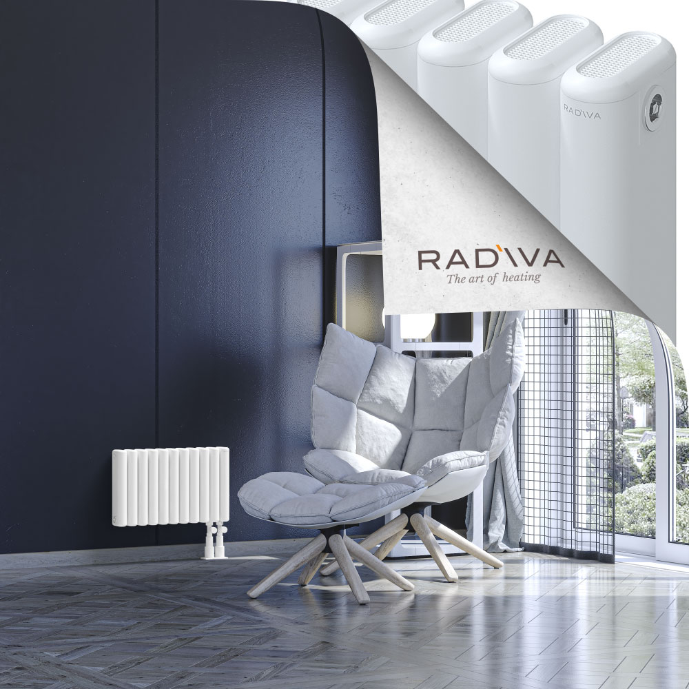 Kotto Aluminium Radiator 300x491 White - 4