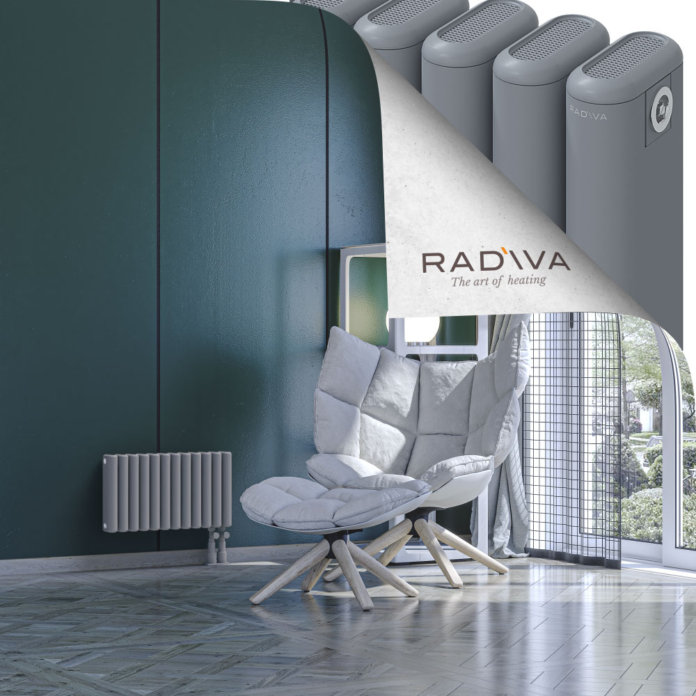Kotto Aluminium Radiator 300x536 Grey - 4