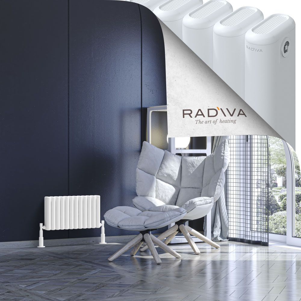 Kotto Aluminium Radiator 300x536 White - 1