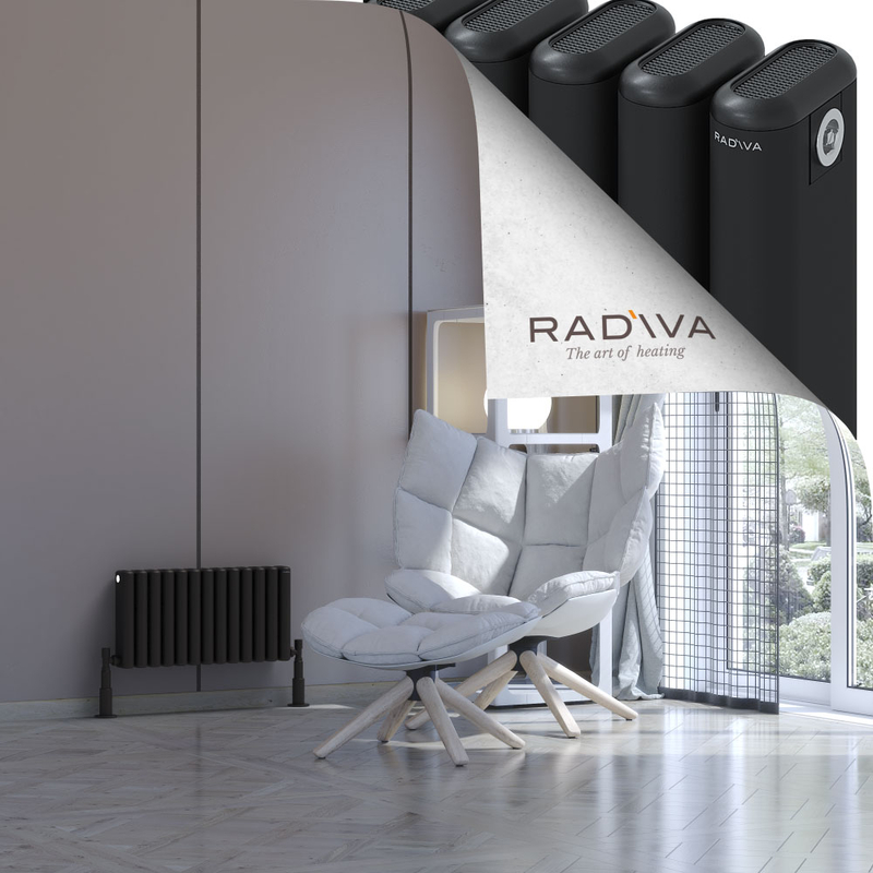 Kotto Aluminium Radiator 300x581 Black