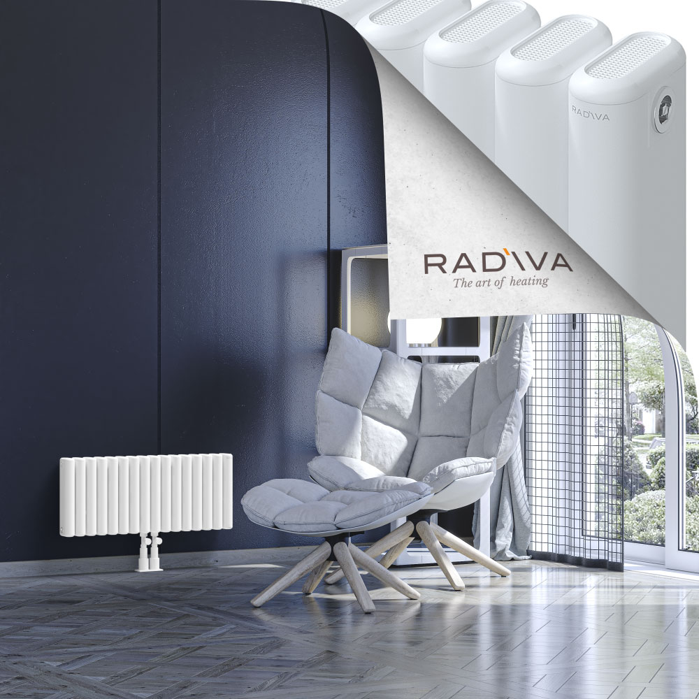 Kotto Aluminium Radiator 300x716 White - 2