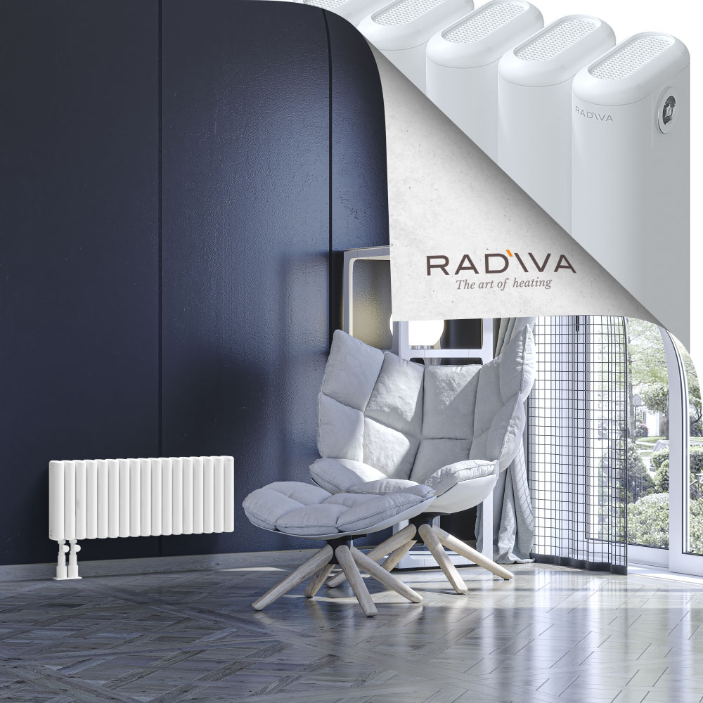 Kotto Aluminium Radiator 300x761 White - 3