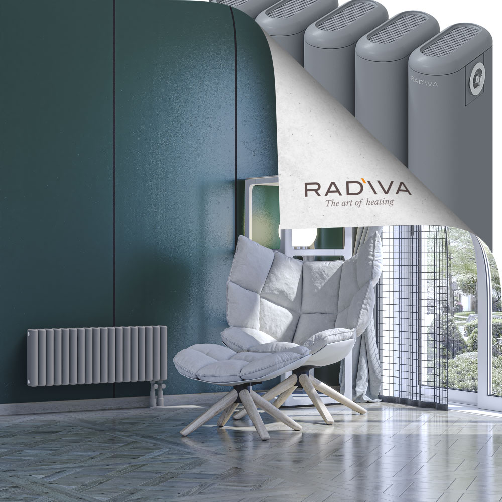 Kotto Aluminium Radiator 300x806 Grey - 4