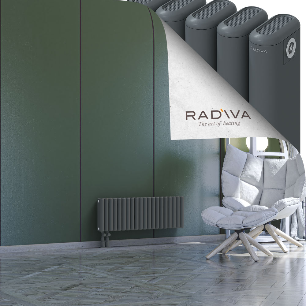 Kotto Aluminium Radiator 300x896 Anthracite - 3