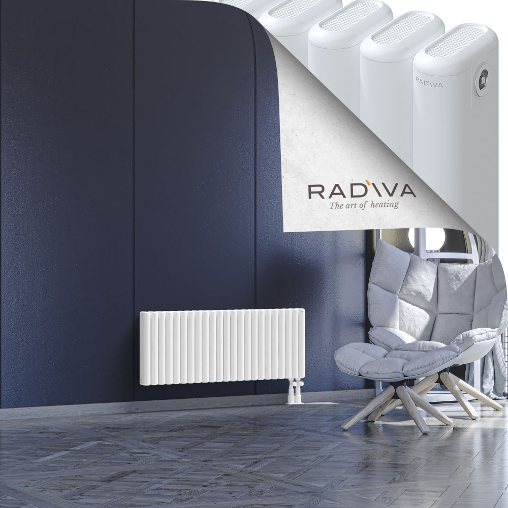 Kotto Aluminium Radiator 400x1031 White - 4