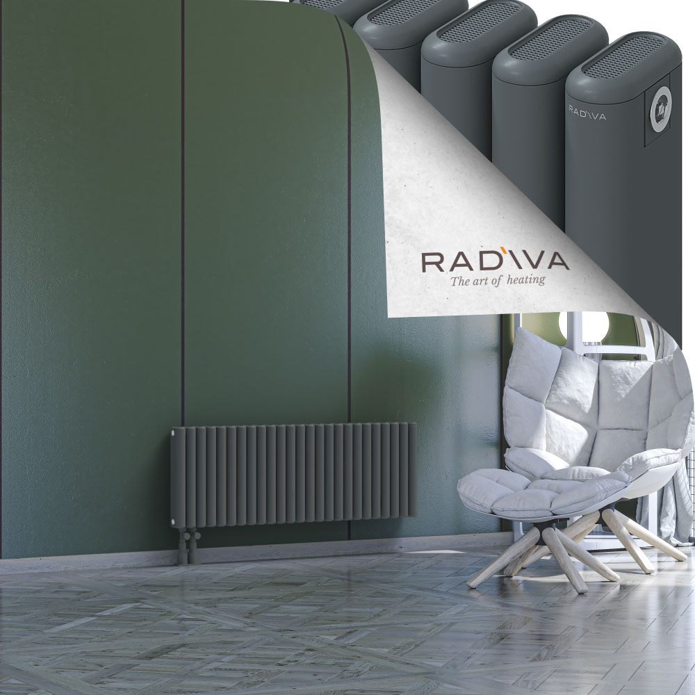 Kotto Aluminium Radiator 400x1121 Anthracite - 3