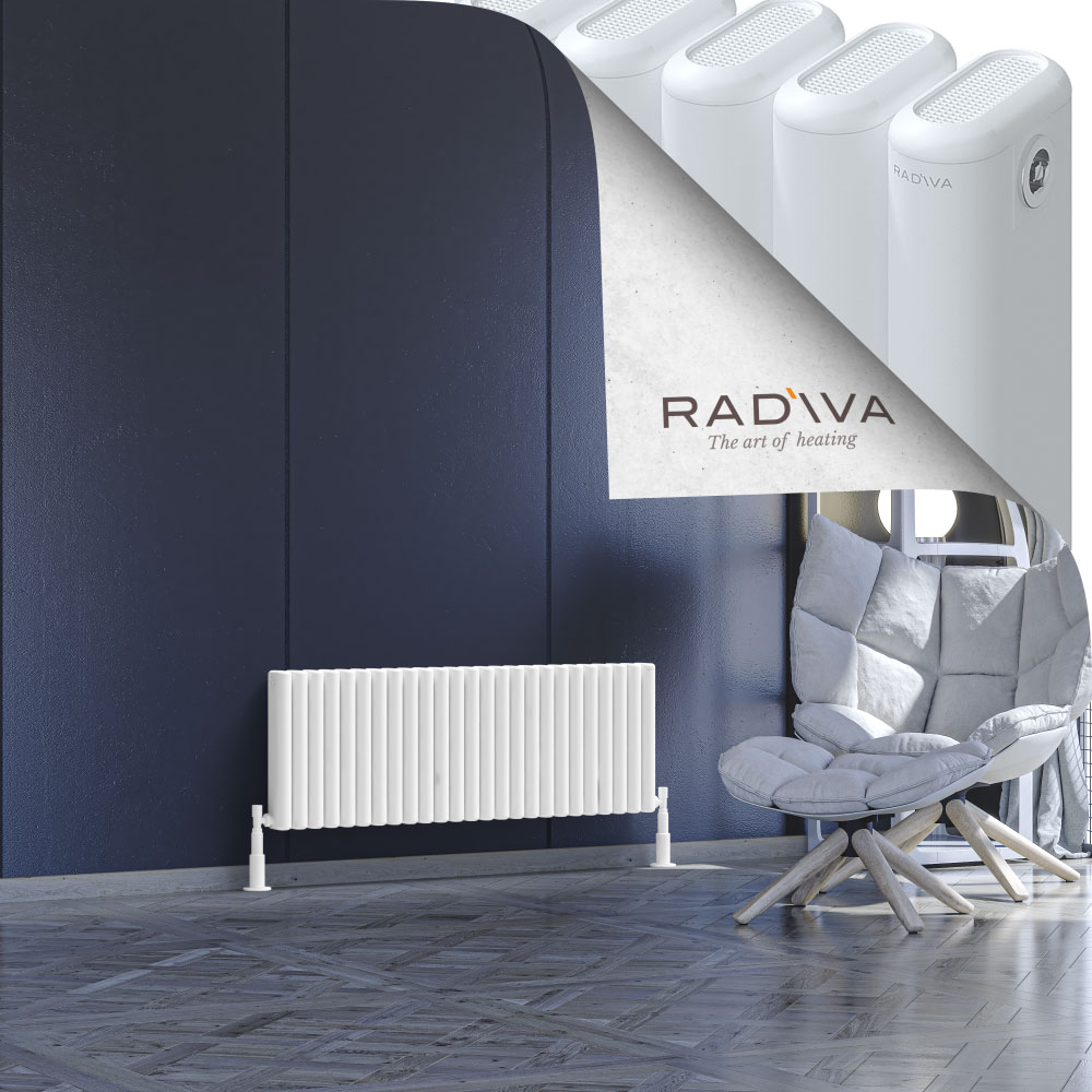 Kotto Aluminium Radiator 400x1121 White - 1