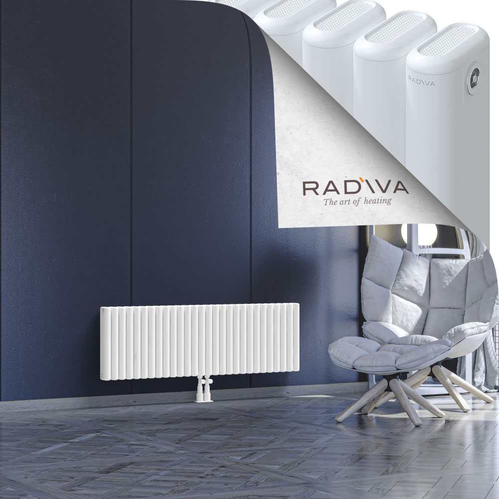 Kotto Aluminium Radiator 400x1256 White - 2