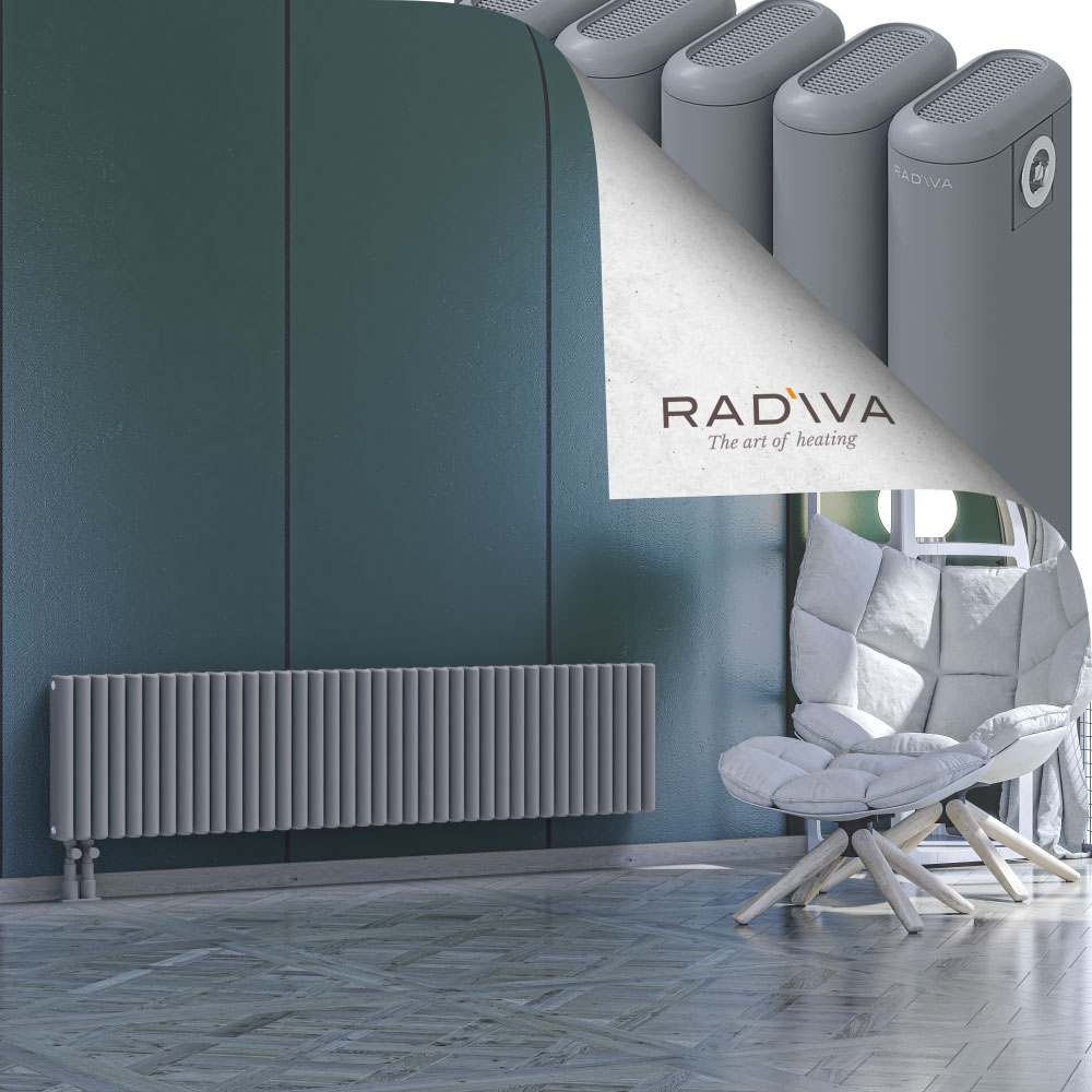 Kotto Aluminium Radiator 400x1706 Grey - 3