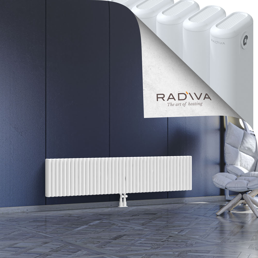 Kotto Aluminium Radiator 400x1841 White - 2