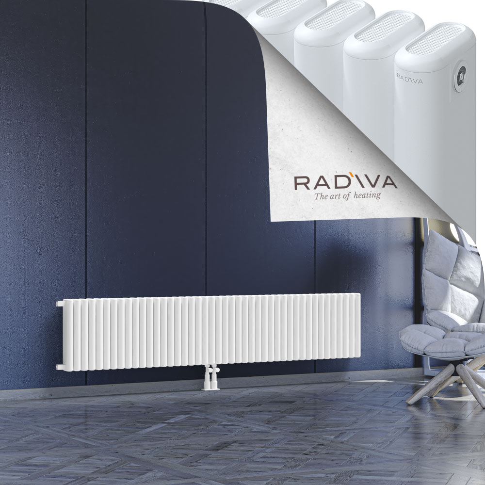 Kotto Aluminium Radiator 400x2021 White - 2