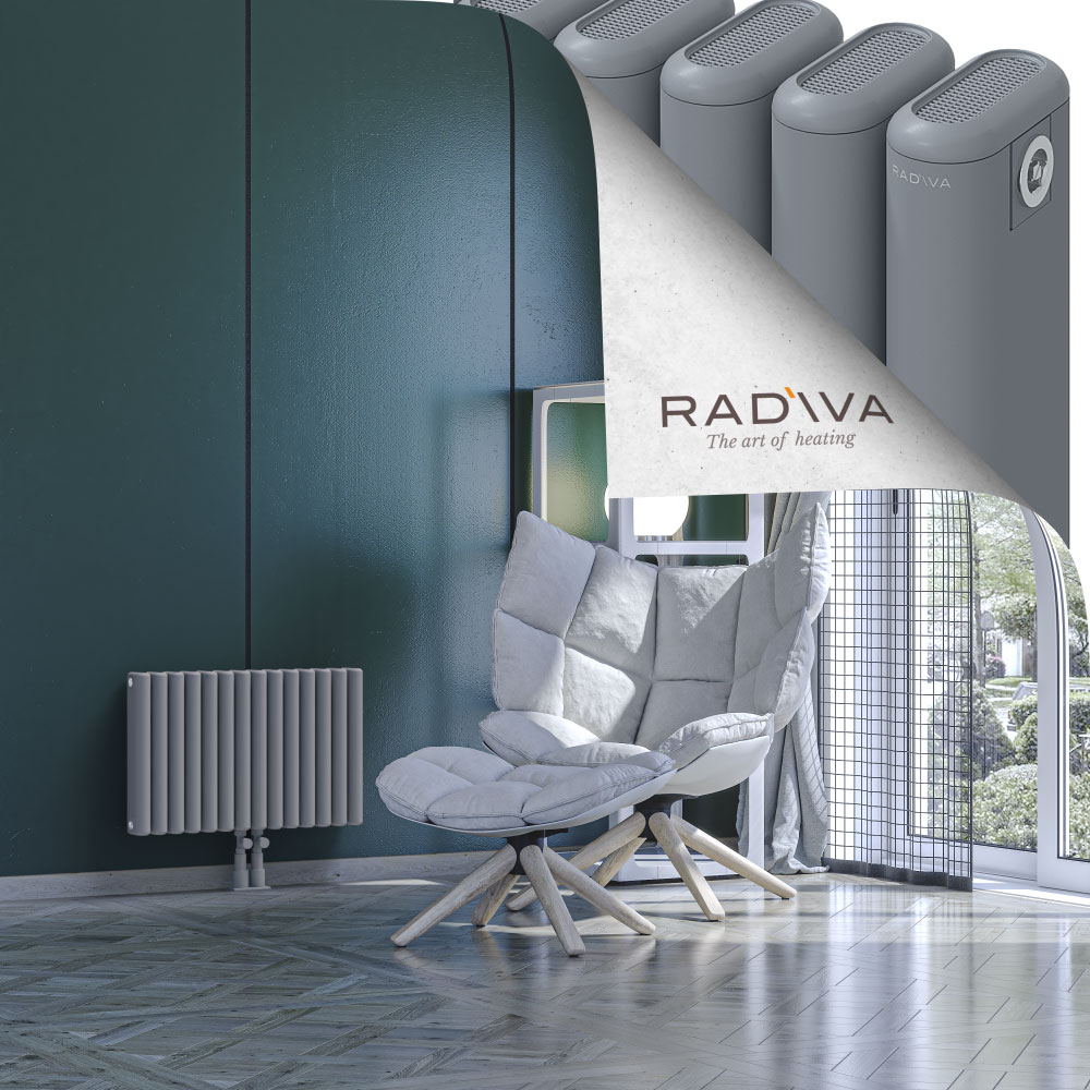 Kotto Aluminium Radiator 400x626 Grey - 2