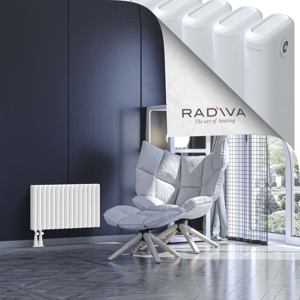 Kotto Aluminium Radiator 400x671 White - 3