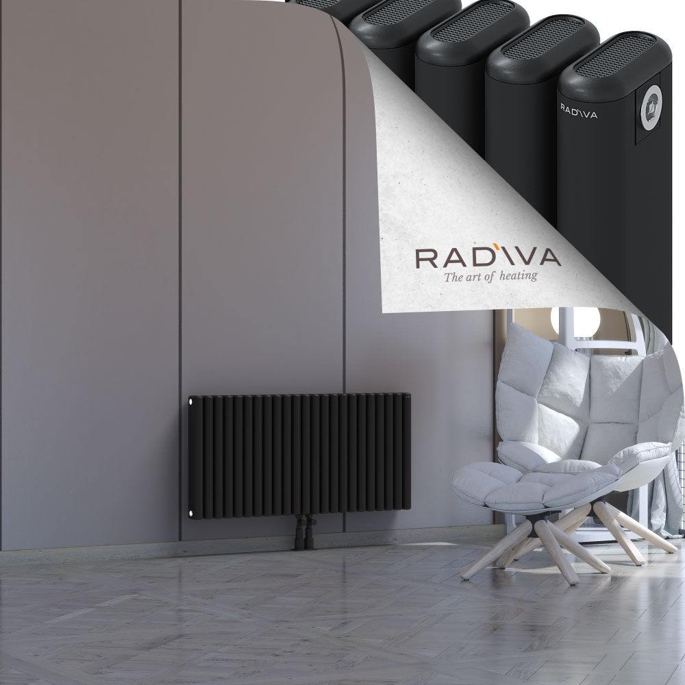 Kotto Aluminium Radiator 500x1031 Black - 2