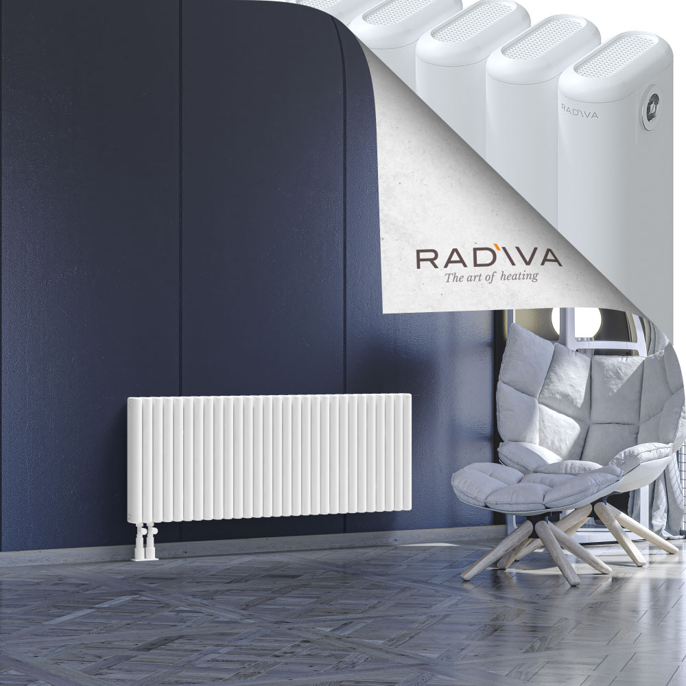 Kotto Aluminium Radiator 500x1301 White - 3