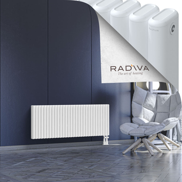 Kotto Aluminium Radiator 500x1346 White Bottom Right 50mm