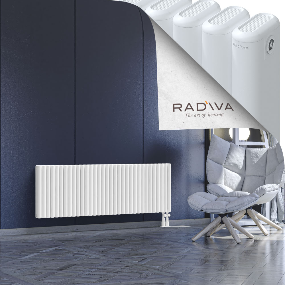 Kotto Aluminium Radiator 500x1481 White - 4