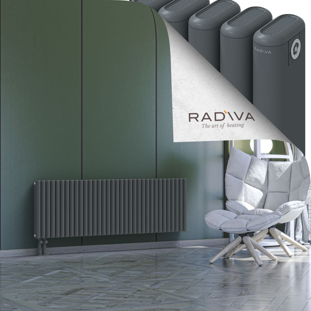 Kotto Aluminium Radiator 500x1526 Anthracite - 3