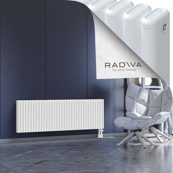 Kotto Aluminium Radiator 500x1571 White Bottom Right 50mm