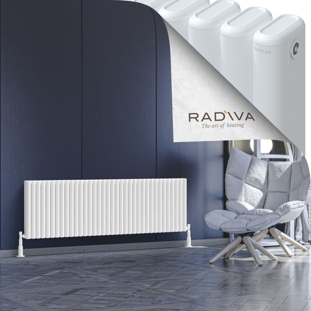 Kotto Aluminium Radiator 500x1616 White - 1