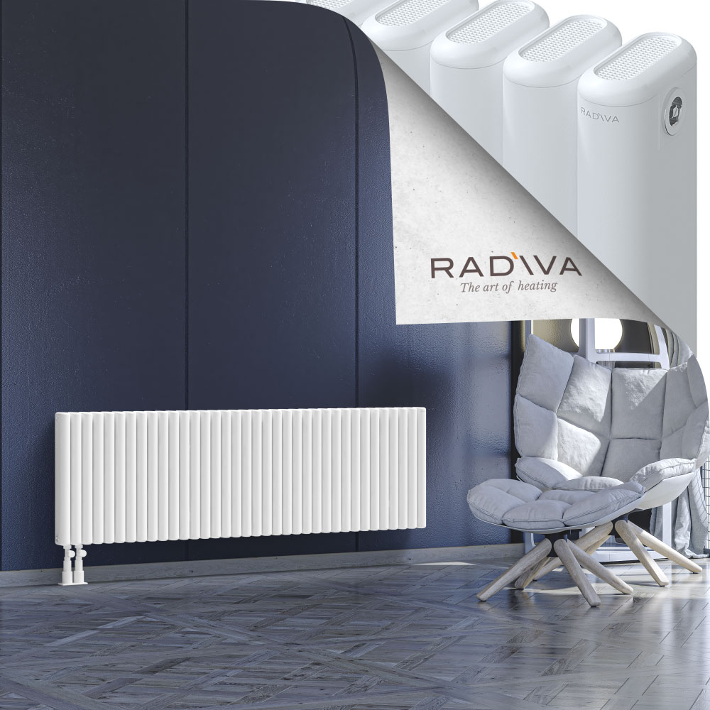 Kotto Aluminium Radiator 500x1616 White - 3