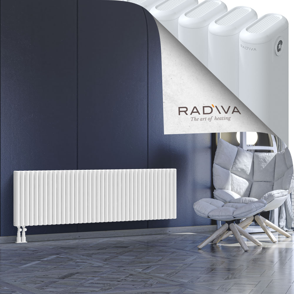 Kotto Aluminium Radiator 500x1706 White - 3