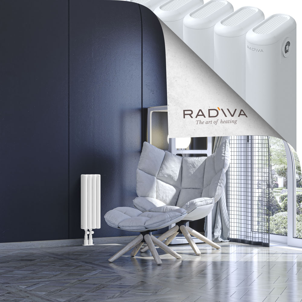 Kotto Aluminium Radiator 500x176 White - 3