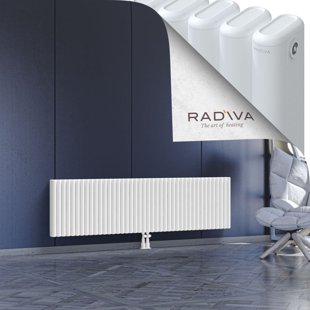 Kotto Aluminium Radiator 500x1886 White - 2