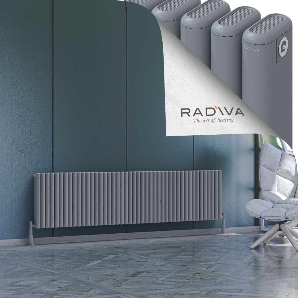 Kotto Aluminium Radiator 500x2021 Grey - 1