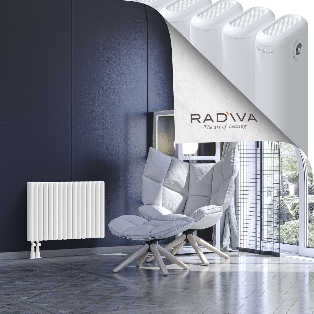 Kotto Aluminium Radiator 500x716 White - 3