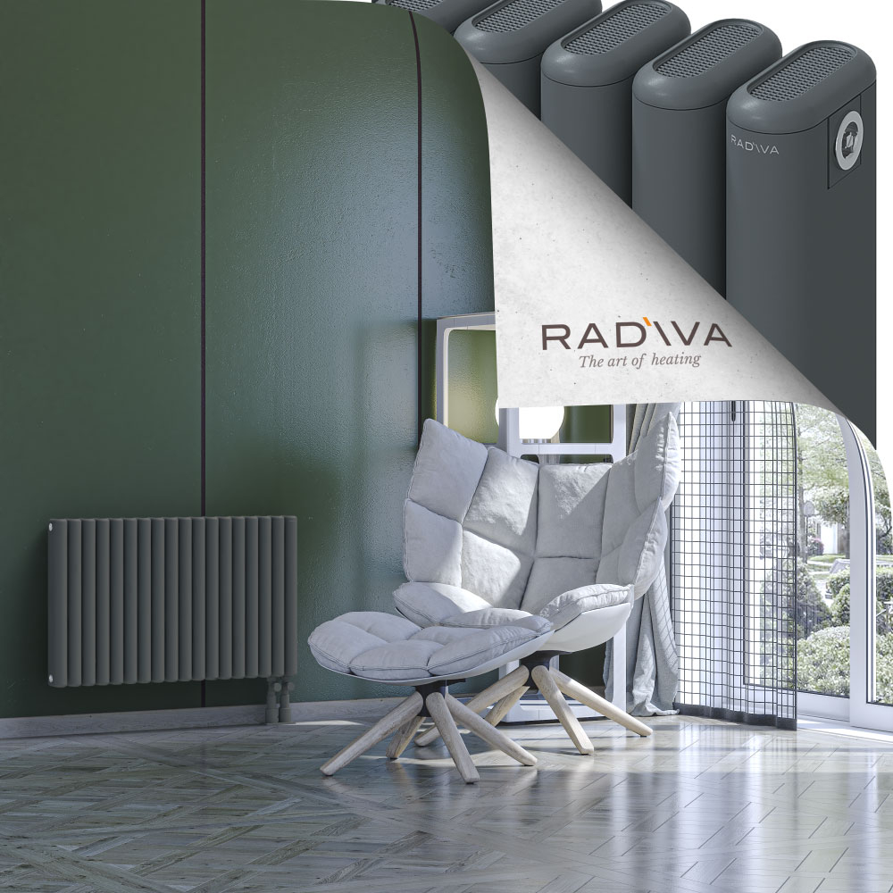 Kotto Aluminium Radiator 500x806 Anthracite - 4
