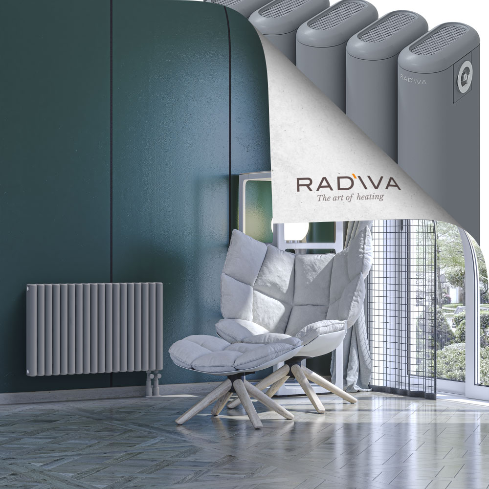Kotto Aluminium Radiator 500x806 Grey - 4