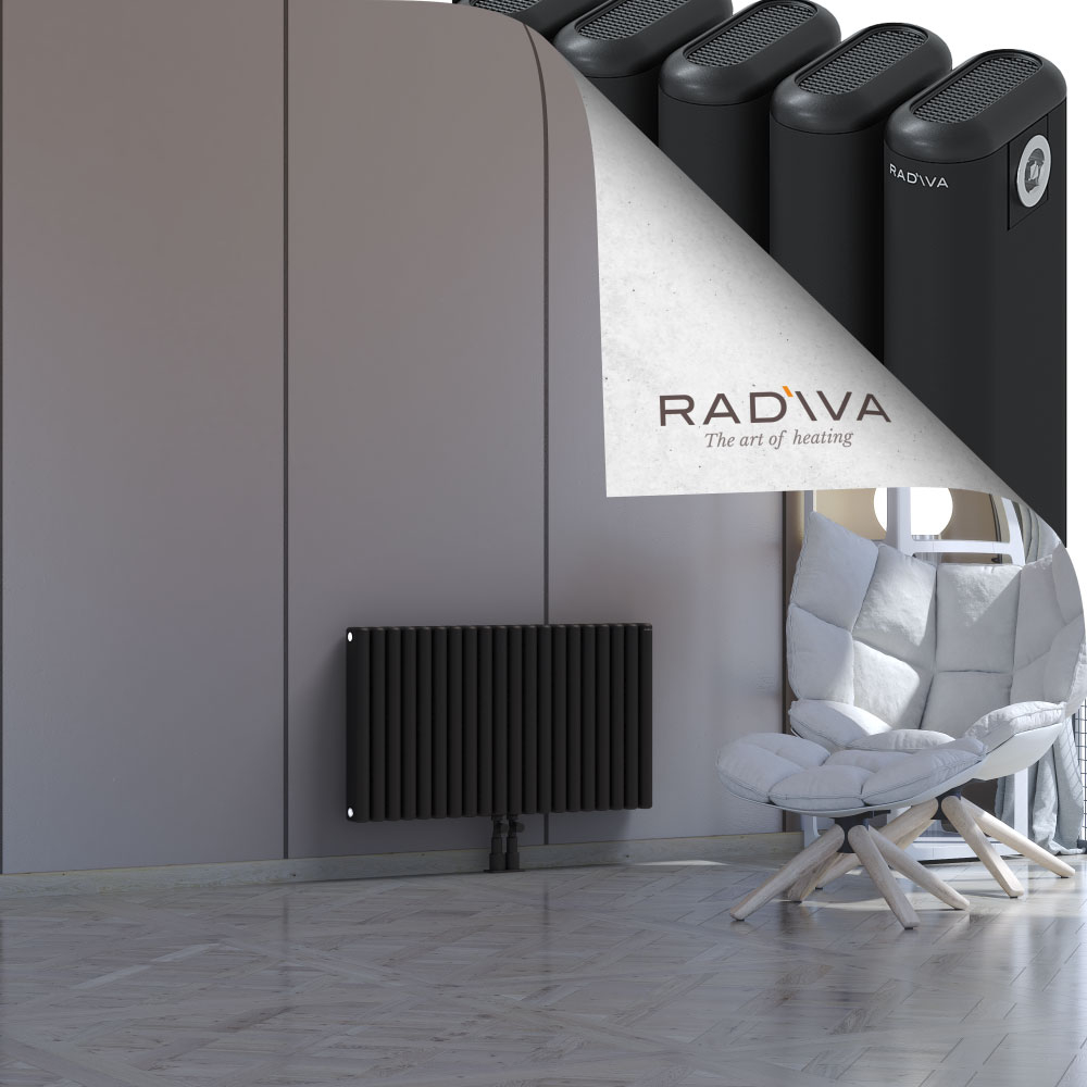 Kotto Aluminium Radiator 500x896 Black - 2