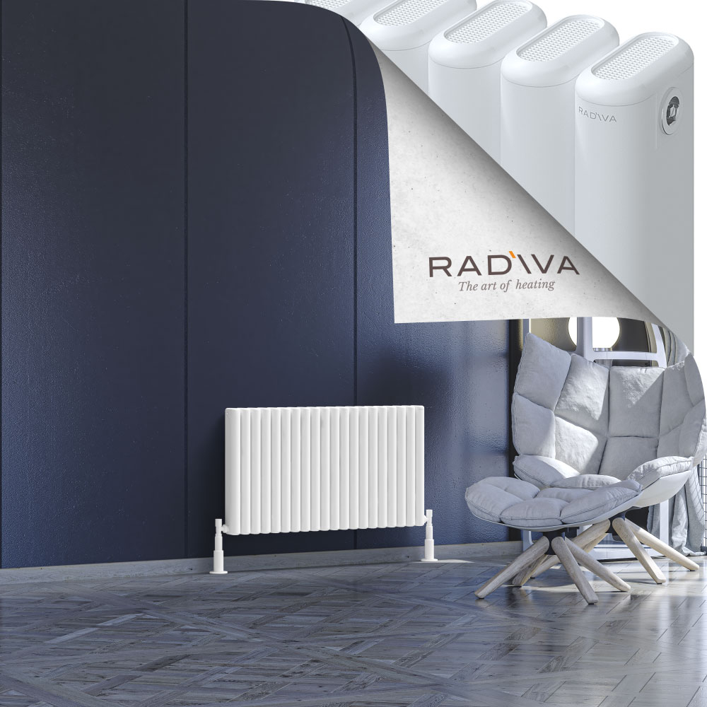 Kotto Aluminium Radiator 500x896 White - 1