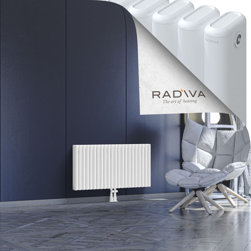 Kotto Aluminium Radiator 500x986 White - 2