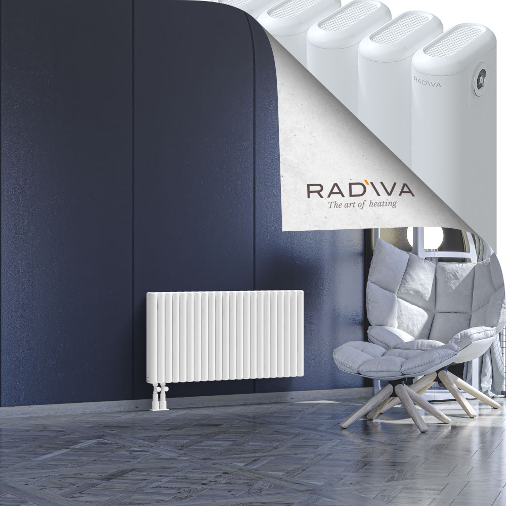 Kotto Aluminium Radiator 500x986 White - 3
