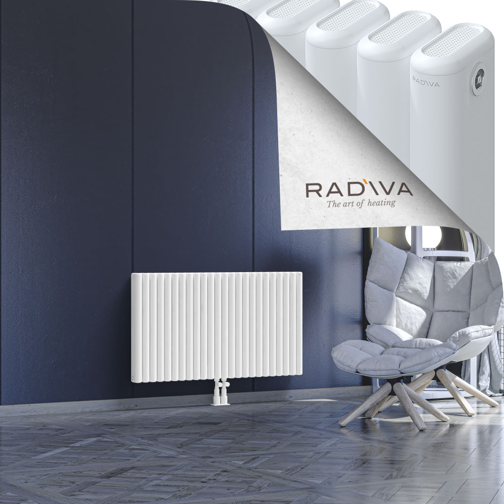 Kotto Aluminium Radiator 600x1076 White - 2