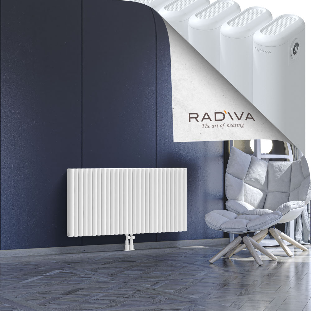 Kotto Aluminium Radiator 600x1211 White - 2