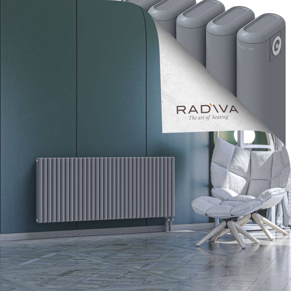 Kotto Aluminium Radiator 600x1481 Grey - 4